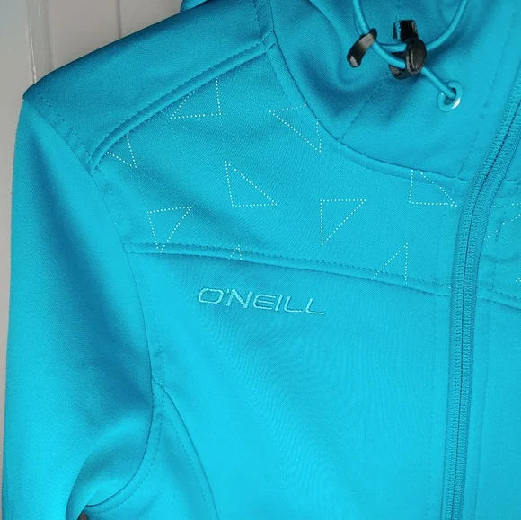 O'Neill Bright Blue Sweater Jacket - Picture 3 of 10